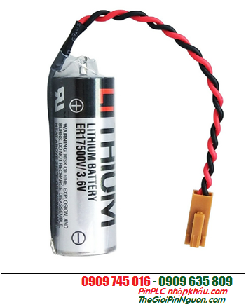 Toshiba ER17500V; Pin nuôi nguồn PLC Toshiba ER17500V lithium 3.6v A 2700mAh _Xuất xứ Nhật